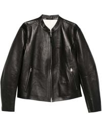 Tom Ford - Leather Zip-Up Jacket - Lyst
