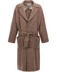Etro - Single-Breasted Wool Coat - Lyst