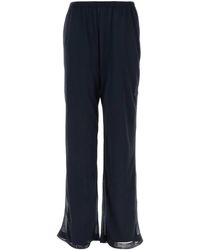 Ferragamo - Pantalone Palazzo Maglia - Lyst