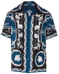 Versace - Hall Of Heroes Print Shirt - Lyst