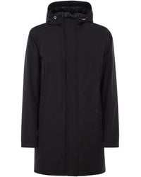Herno - Stretch Technical Fabric Hooded Padded Parka - Lyst