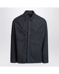 Fendi - Jacket With Ff Jacquard - Lyst