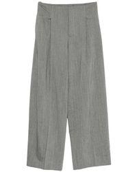 Alberta Ferretti - Tailoring Pants - Lyst