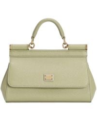 Dolce & Gabbana - Sicily Small Leather Handbag - Lyst