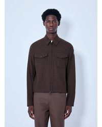 Moncler - Checked Zip-Up Jacket - Lyst