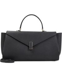 Valextra - Iside Editor Leather Tote Bag - Lyst