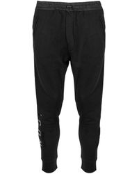 DSquared² - Cotton Logo Sweatpants - Lyst