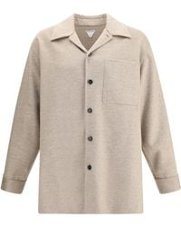Bottega Veneta - Wool And Cashmere Shirt Jacket - Lyst