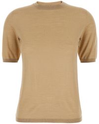 Max Mara - 'Gerico' Crewneck Sweater With Short Sleeves - Lyst