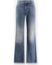 Dior - Dior Regular Fit Stone-Washed Denim Jeans - Lyst
