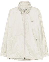 Prada - Neutrals Jackets - Lyst