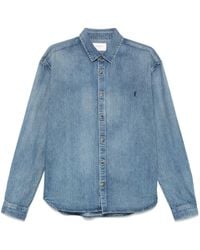 Saint Laurent - Cassandre Denim Shirt - Lyst