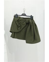 Dior - Mini Skirt Cotton - Lyst