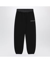 Moncler - Cotton Jogger Pants With Logo - Lyst