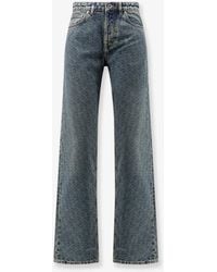Dior - Dior Denim Jeans With All-Over Dior Oblique Motif - Lyst