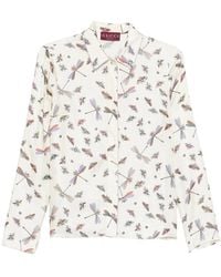 Gucci - Neutrals Tops - Lyst