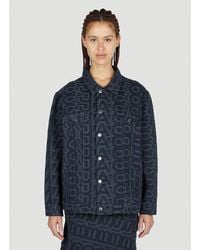 Marc Jacobs - Monogram Denim Jacket - Lyst