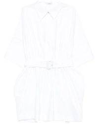 Givenchy - Poplin Mini Shirt Dress - Lyst