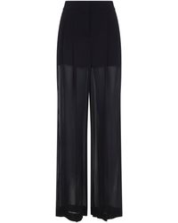 Alberta Ferretti - Georgette Pants - Lyst
