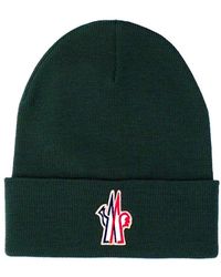 Moncler - Logo-Branded Wool Beanie - Lyst