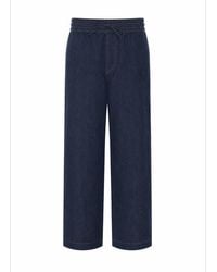 Loewe - Anagram Logo Drawstring Denim Pants - Lyst