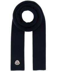Moncler - Midnight Wool Scarf - Lyst
