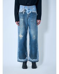 Acne Studios - Trompe-'Oeil Jeans - Lyst