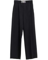 Celine - Wool Trousers - Lyst