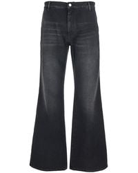 Amiri - Jeans With Logo Patch Applied On The Back - Lyst