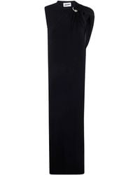 Jean Paul Gaultier - Stretch Viscose Double Layer Long Dress With "Gault - Lyst