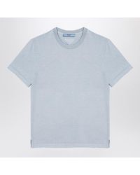 Prada - Cotton T-Shirt With Wear - Lyst