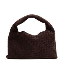 Bottega Veneta - Hop Small Leather Shoulder Bag - Lyst