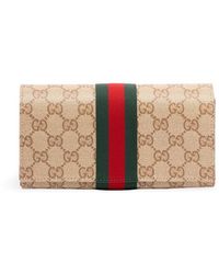 Gucci - Small Pouch With Strap And Web - Lyst