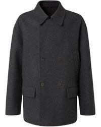 Fendi - Double-Breasted Coat - Lyst