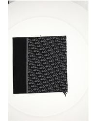 Dior - Oblique Wool Scarf - Lyst