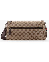 Gucci - Gg Fabric Cylindrical Crossbody Bag - Lyst