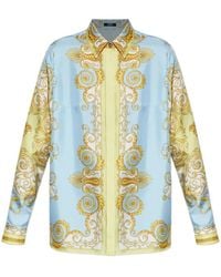 Versace - Silk Shirt - Lyst