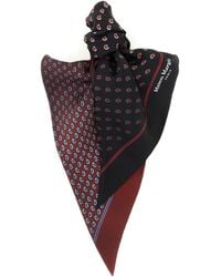 Maison Margiela - Paisley Print Double-Sided Scarf - Lyst