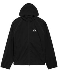 Balenciaga - Logo Hooded Jacket - Lyst