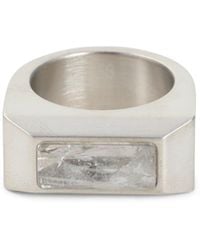 Rick Owens - Crystal Pyramid Ring - Lyst