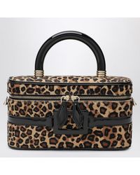 Roger Vivier - Belle Vivier Vanity Bag Leopard Print Pony Skin - Lyst