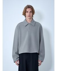 Rier - Oversized Polo Knit Jumper - Lyst