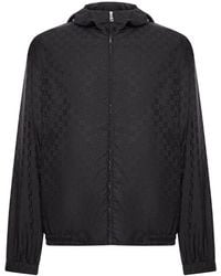 Gucci - Gg Nylon Jacquard Zip Jacket, Ready-To-Wear - Lyst