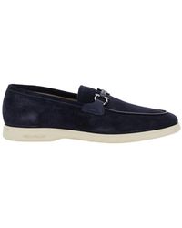 Ferragamo - 'Cosimo' Loafers With Metallic Hooks On The Front - Lyst
