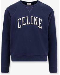 Celine - Cotton Sweatshirt - Lyst