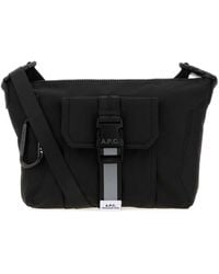 A.P.C. - Canvas Trek Crossbody Bag - Lyst