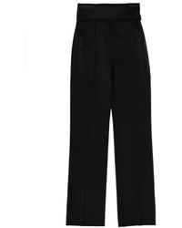 McQueen - Wool Tailored Pants - Lyst