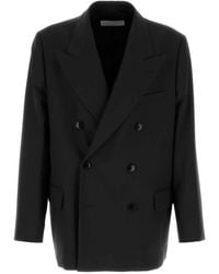 Dries Van Noten - Oversize Wool Bosier Blazer For - Lyst