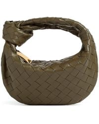 Bottega Veneta - 'Jodie' Mini Handbag With Knot Detail And Intrecciato Motif - Lyst