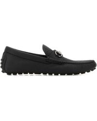 Gucci - Leather Driver Loafers - Lyst